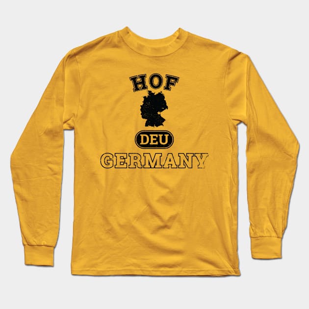 Hof Germany Property of Country Long Sleeve T-Shirt by phenomad